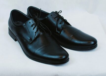 Półbuty męskie wizytowe czarny